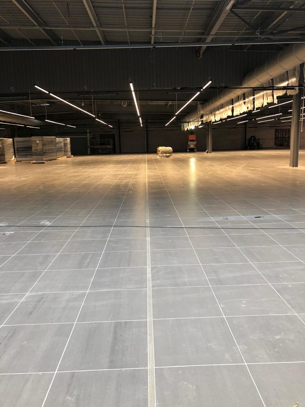 Showroom revêtement sol